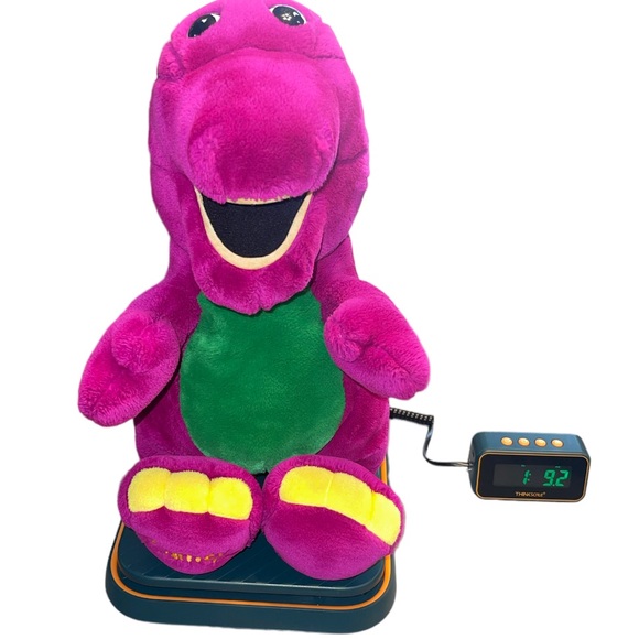 Vintage Barney The Dinosaur Large Plush - Picture 11 of 11